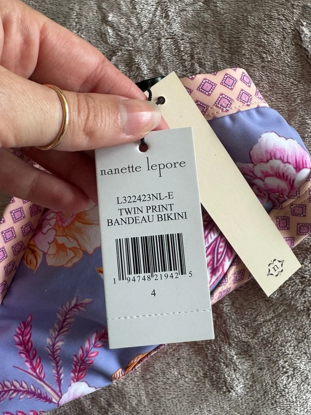Nanette Lepore Twin Print Bikini Set - Picture 10 of 10